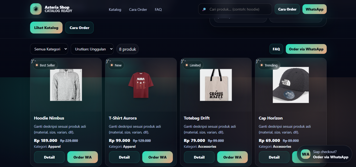 Portofolio Katalog Produk